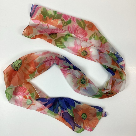 Diane Von Furstenberg The Color Authority Floral Scarf